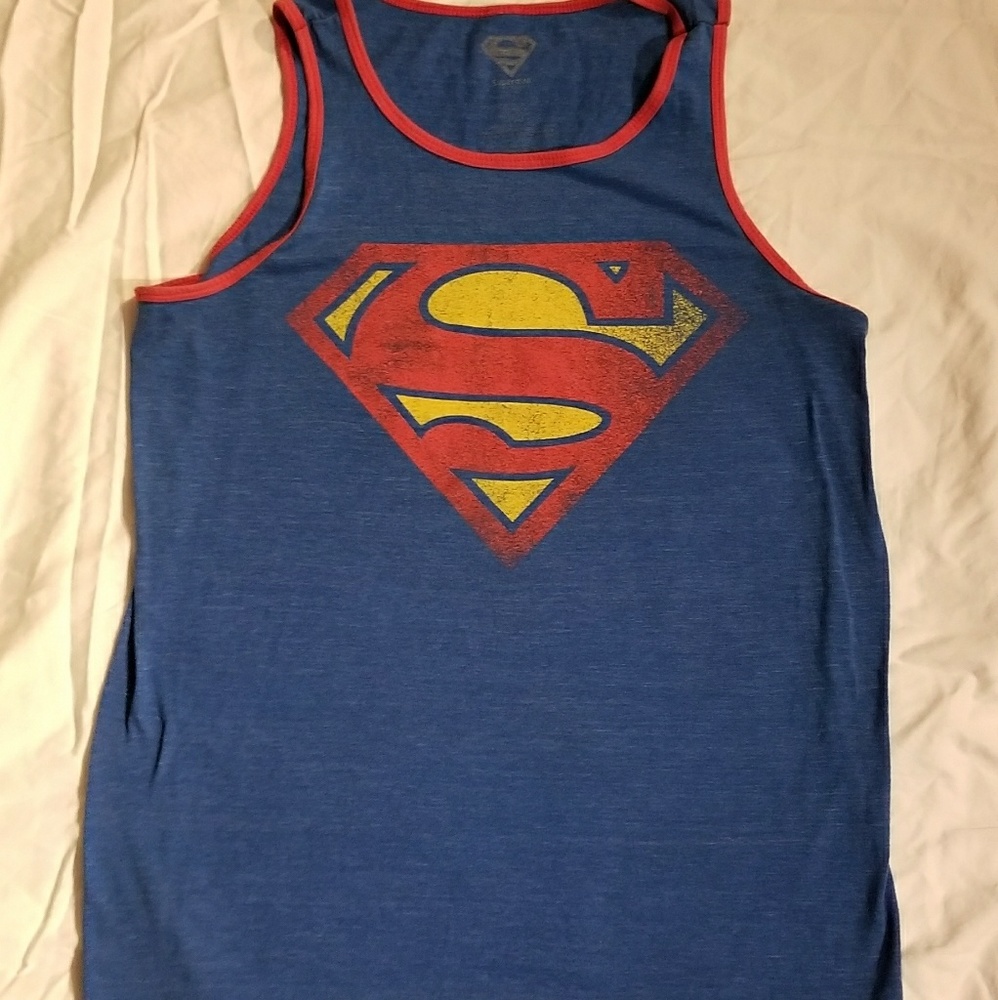 Vintage superman tank